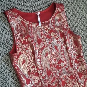 NWOT "codigo"  Red Tank Mini-Dress